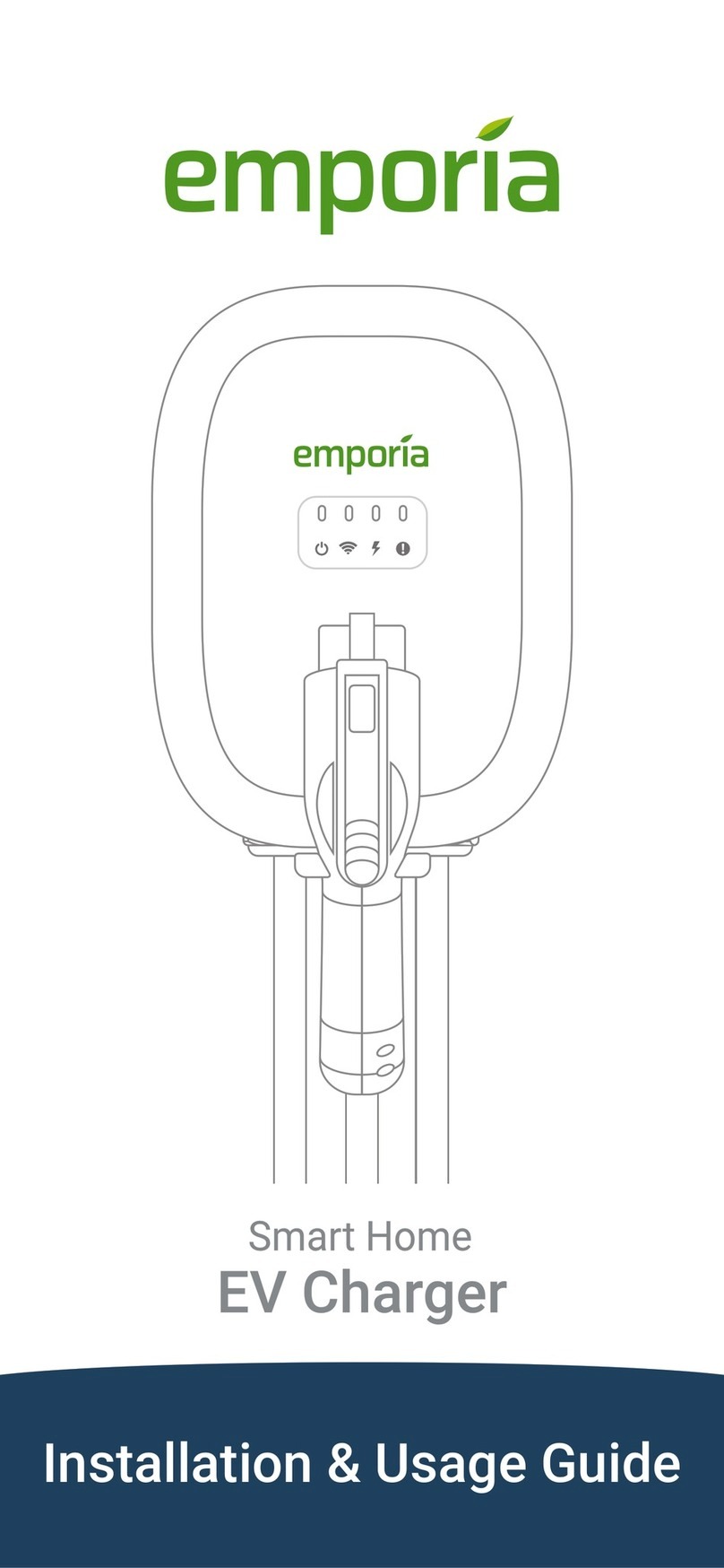 EMPORIA Smart Home EV Charger Installation & Usage Guide