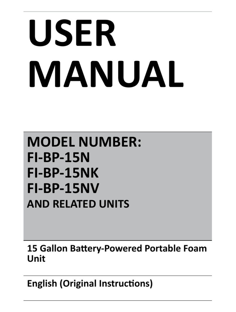 Foamit FI-BP-15N User manual