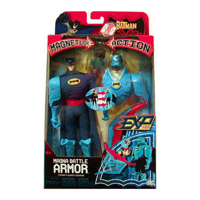 Mattel THE BATMAN BMA TOTAL ARMOR User manual