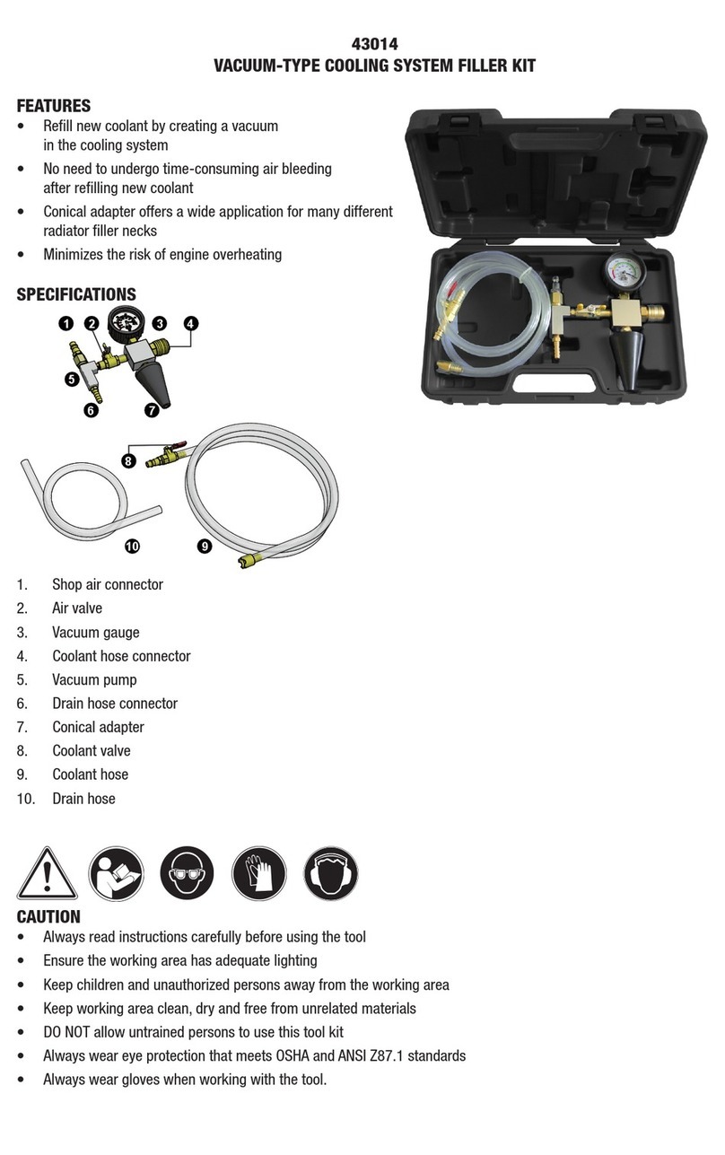 Matco Tools MC3014 instruction manual