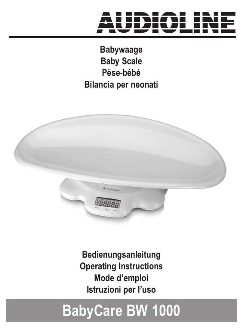 AUDIOLINE BabyCare BW 1000 User manual