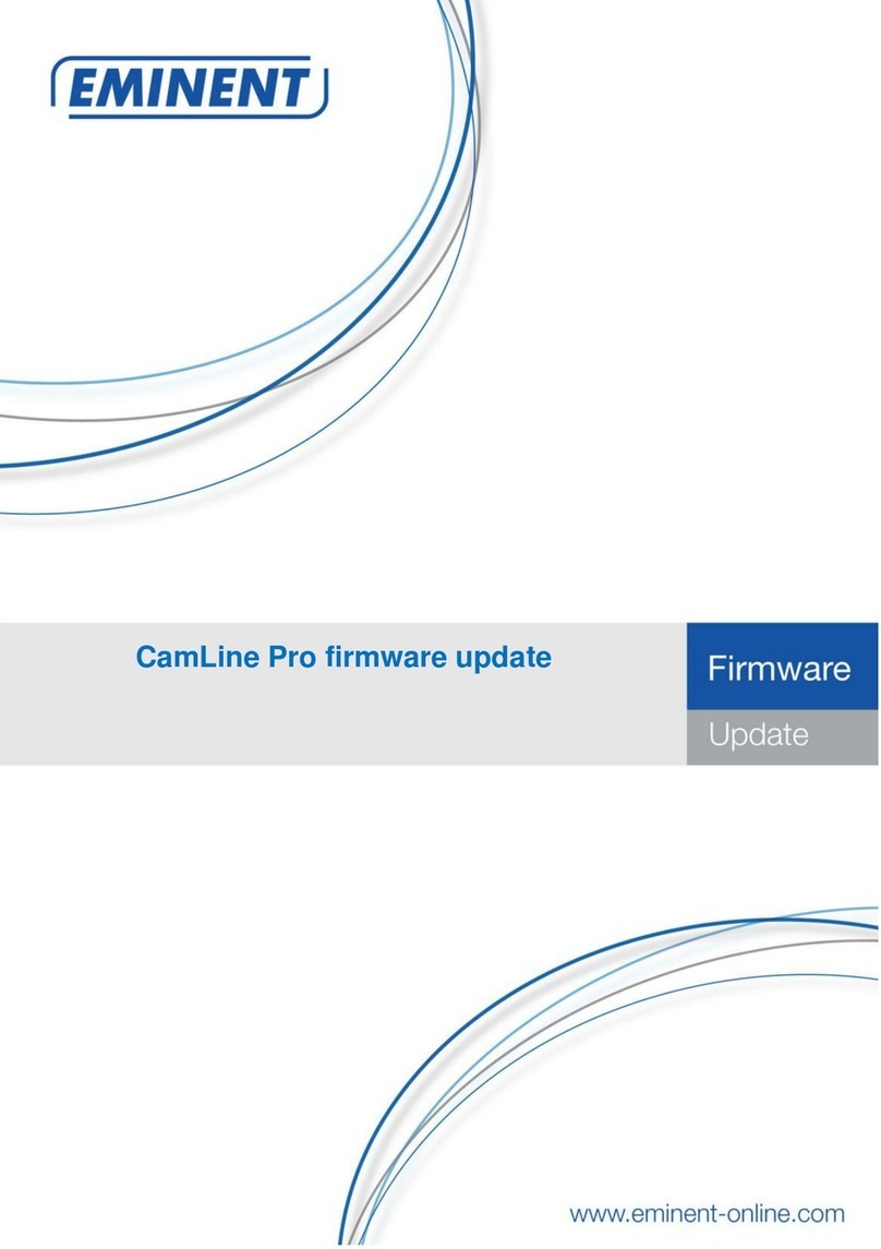Eminent CamLine Pro Use and care manual