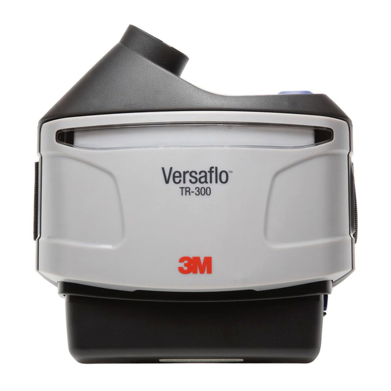 3M Versaflo TR-302E Powered Air Turbo User instructions