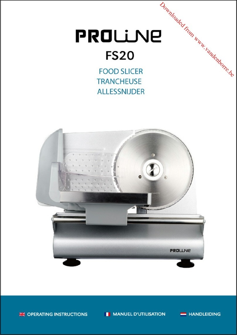 Proline FS20 User manual