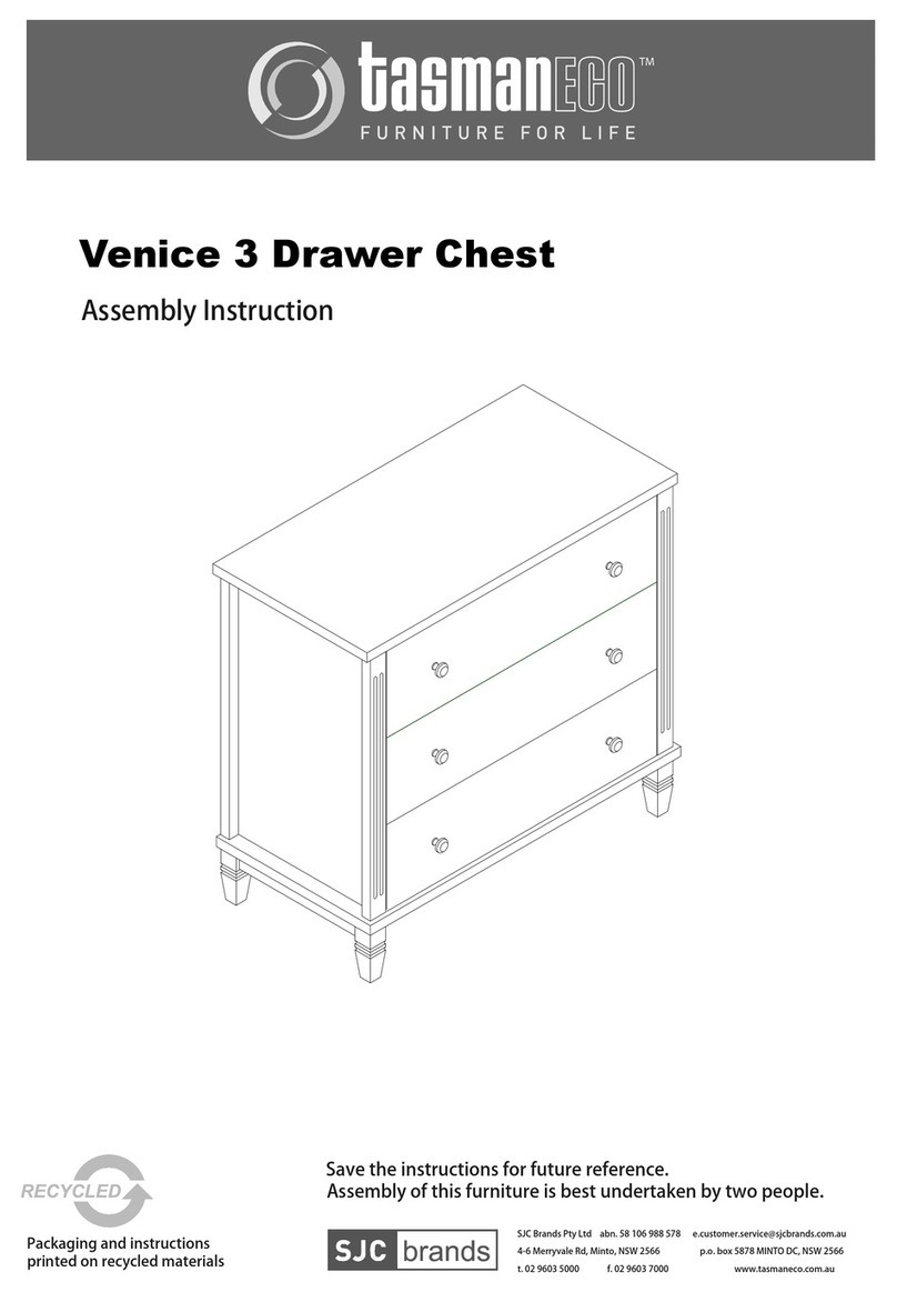 TasmanEco Venice Assembly instruction