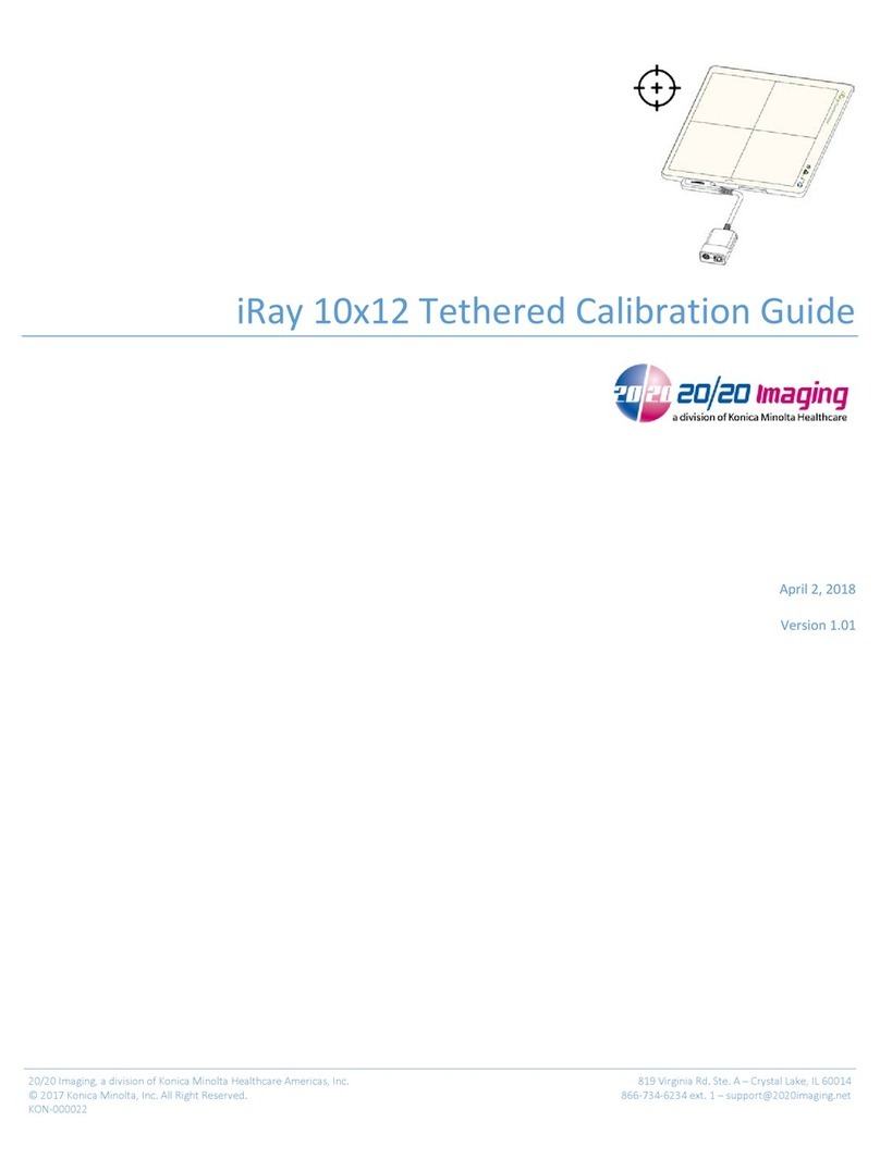 iRay Technology Venu 1012X Calibration guide