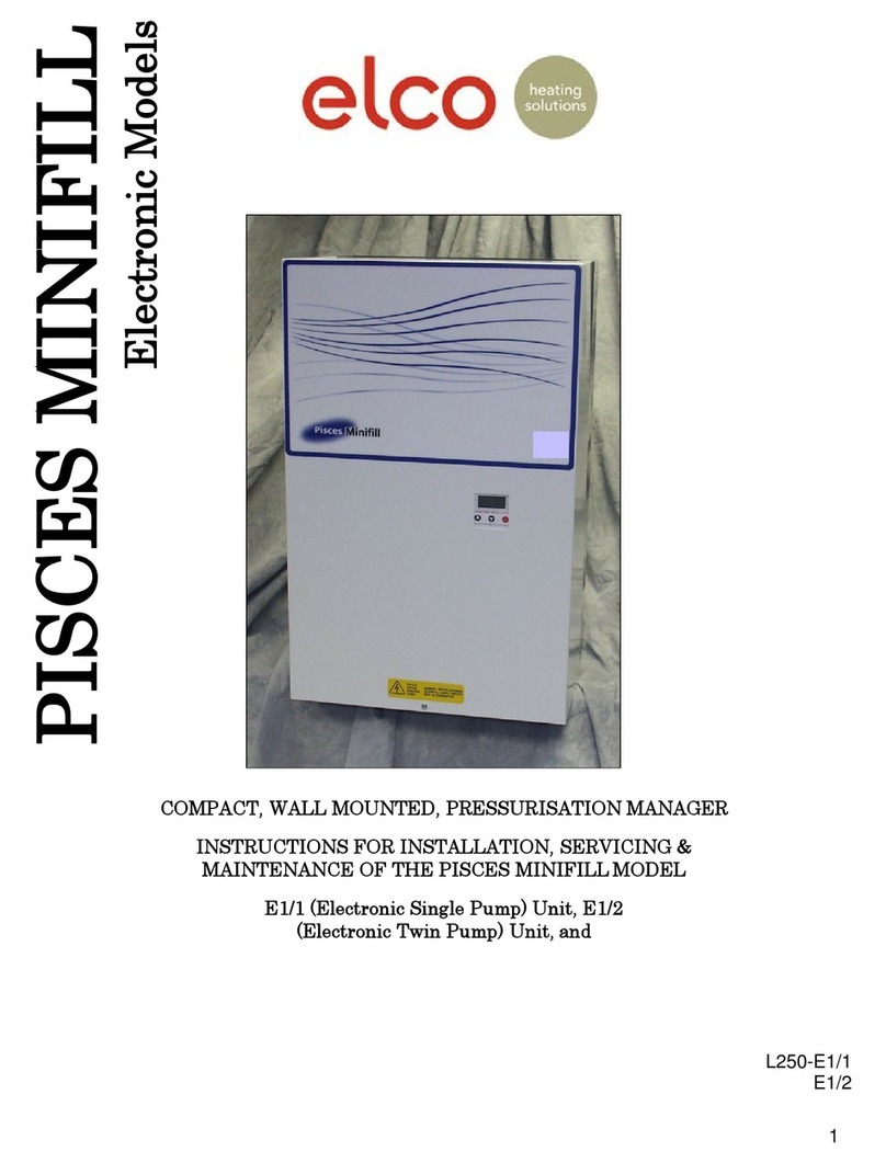 elco PISCES MINIFILL E1/1 User guide