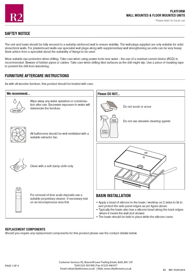 R2 WM-FM PLT7010.X User manual