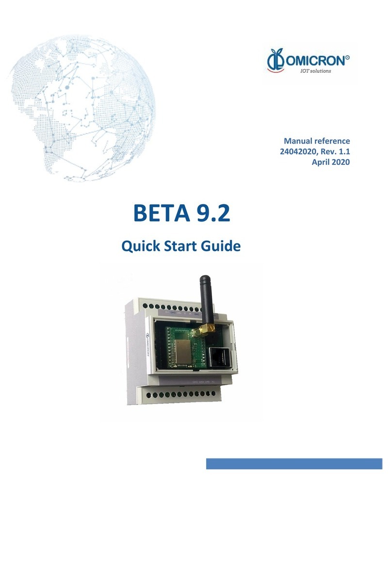 Omicron BETA 9.2 quick start guide
