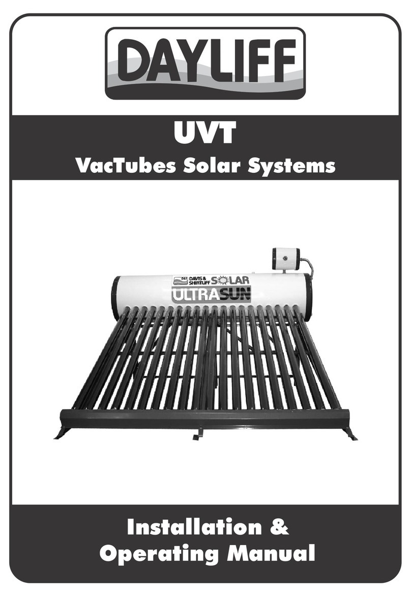 Davis & Shirtliff DAYLIFF Ultrasun UVT VacTube Installation instructions