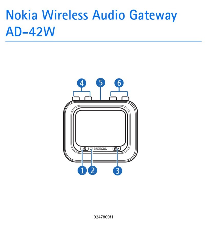 Nokia AD-42W User manual