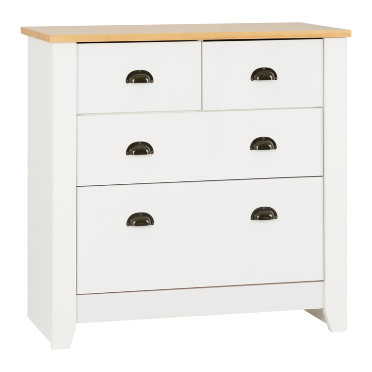 Seconique LUDLOW 2+2 DRAWER CHEST User manual