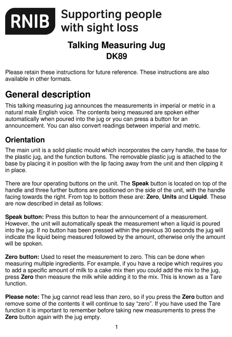 RNIB DK89 instructions