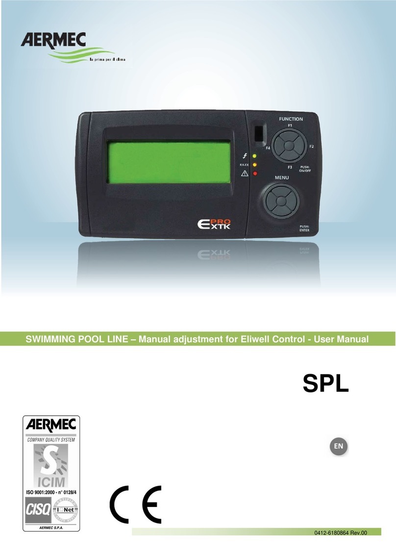 AERMEC EXTK PRO User manual AERMEC EXTK PRO User manual