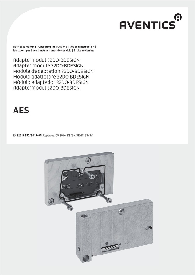 Aventics 32DO-BDESIGN User manual