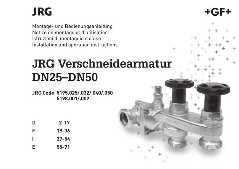 GF JRG 5195.025 User manual