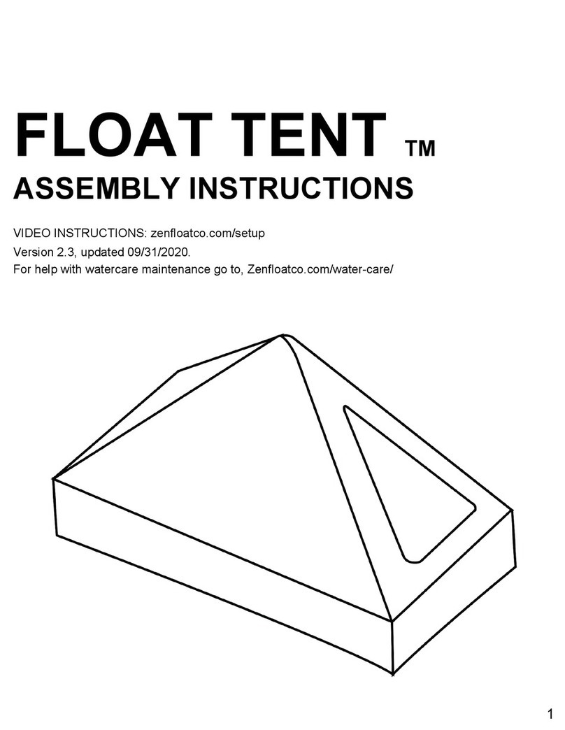 ZEN FLOAT TENT Assembly instructions