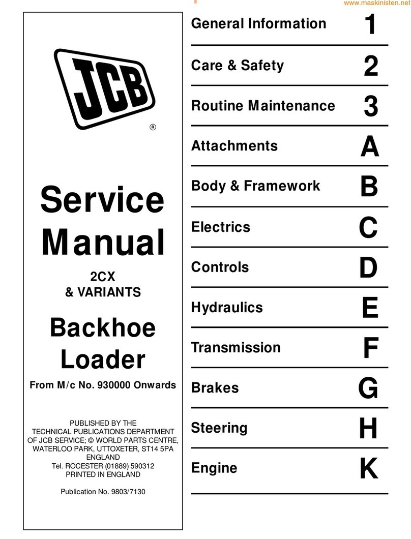 jcb 2CX User manual