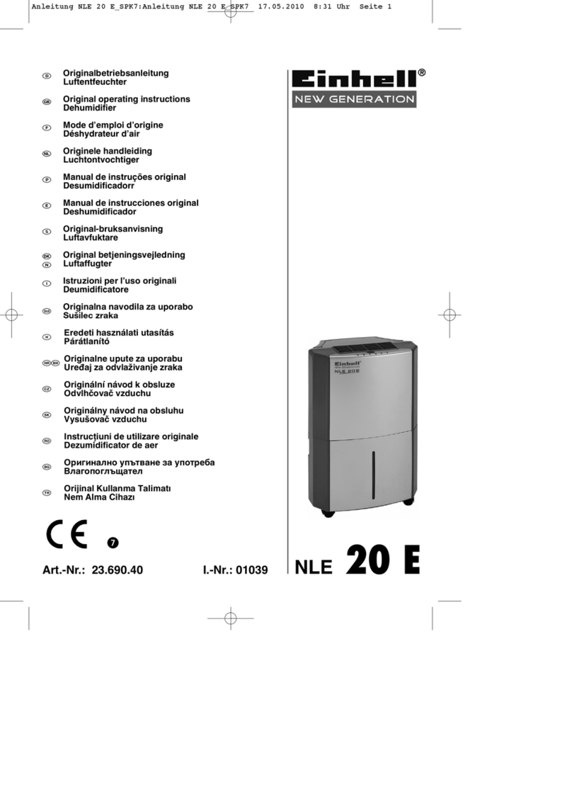 EINHELL NLE 20 E User manual EINHELL NLE 20 E User manual