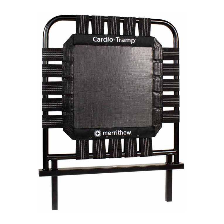 Merrithew Cardio-Tramp User manual