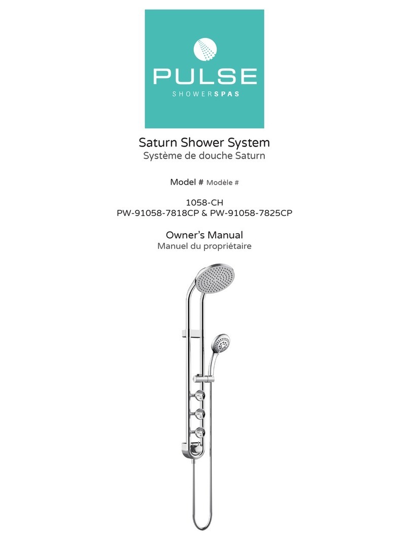 Pulse Shower Spas 1058-CH User manual
