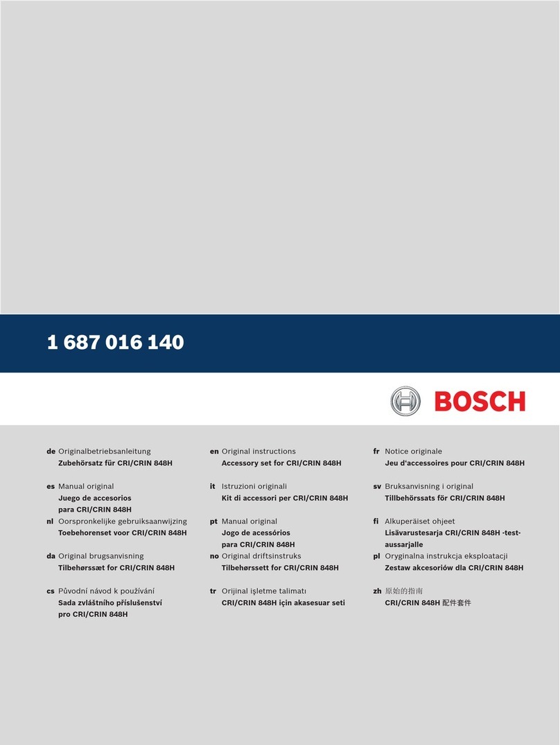 Bosch 1 687 016 140 Original instructions