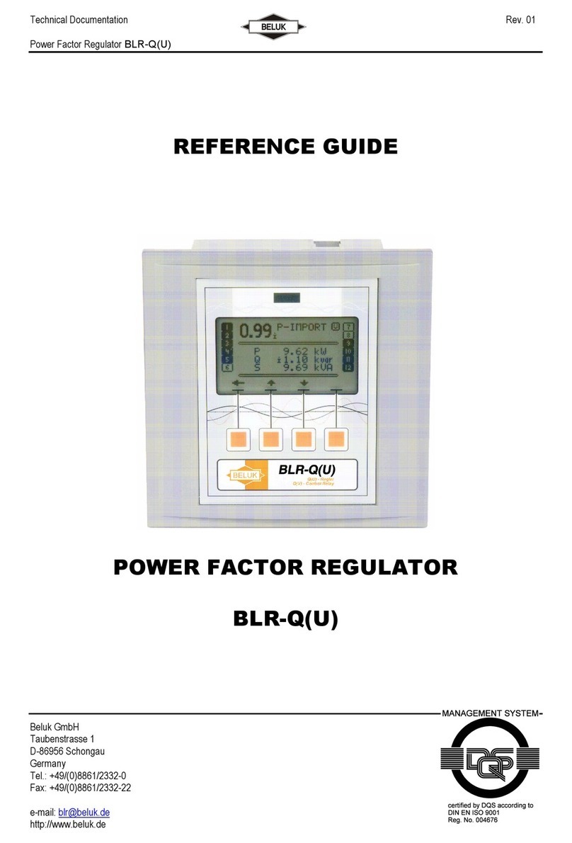 Beluk BLR-Q(U)06/12R reference guide