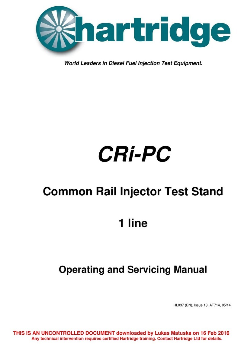 Hartridge CRi-PC Operating and servicing manual Hartridge CRi-PC Operating and servicing manual