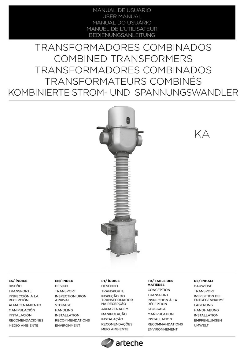 Arteche KA user manual