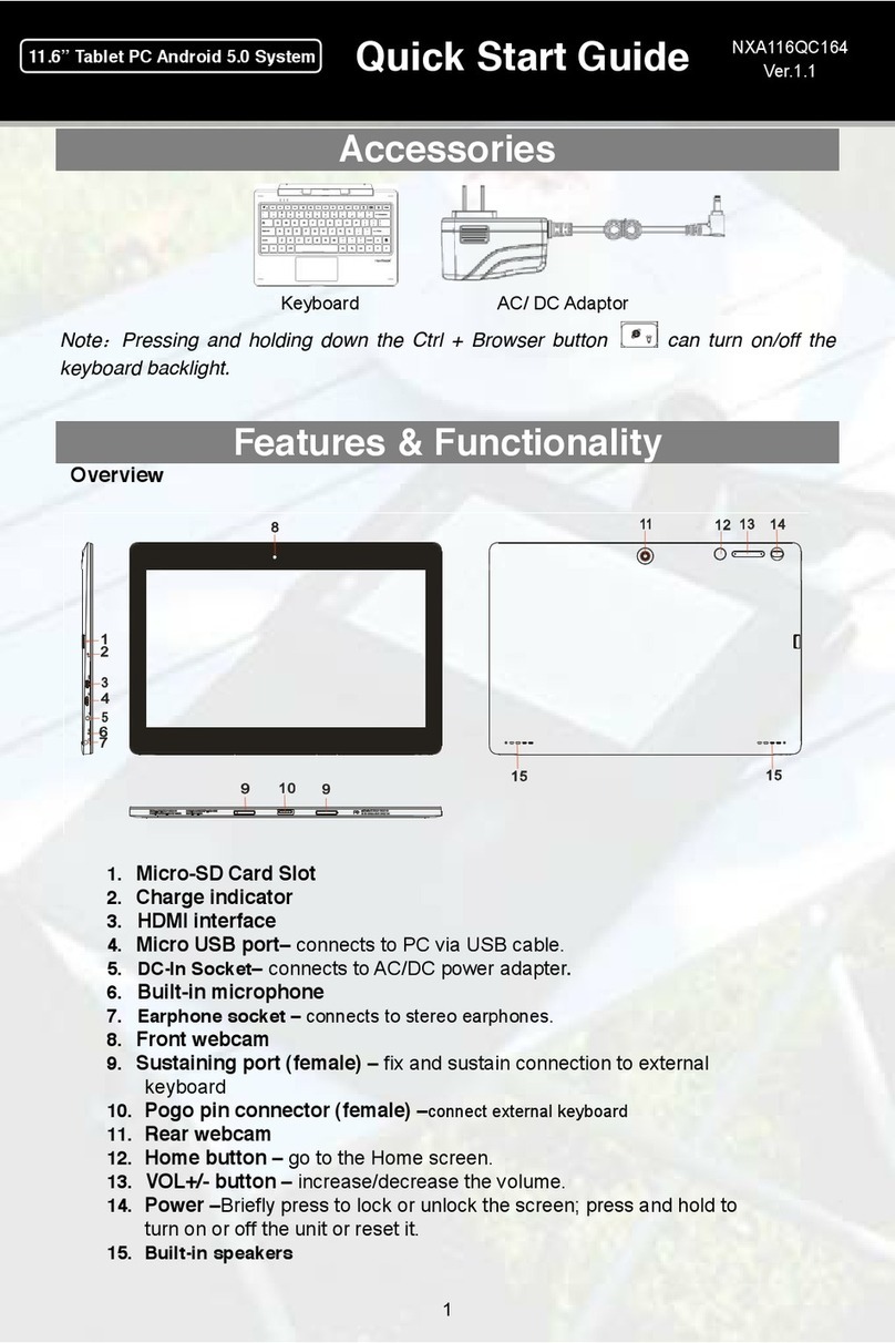 Nextbook Ares 11A User manual