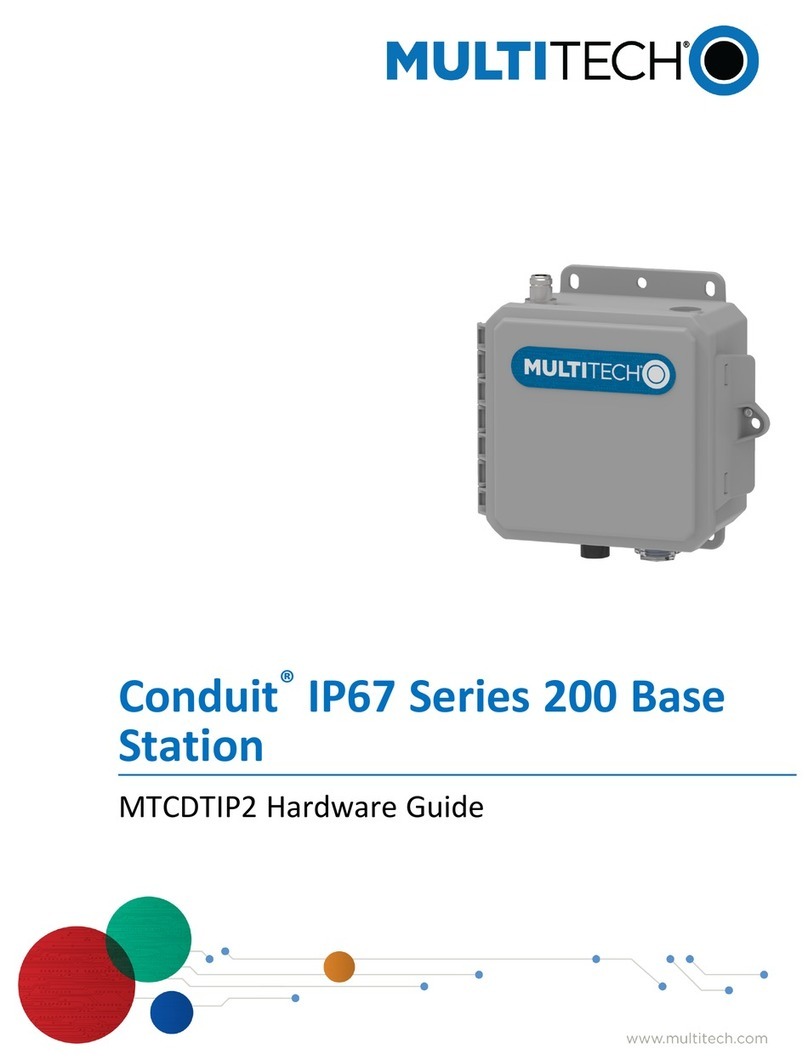 Multitech Conduit IP67 200 Series Installation instructions