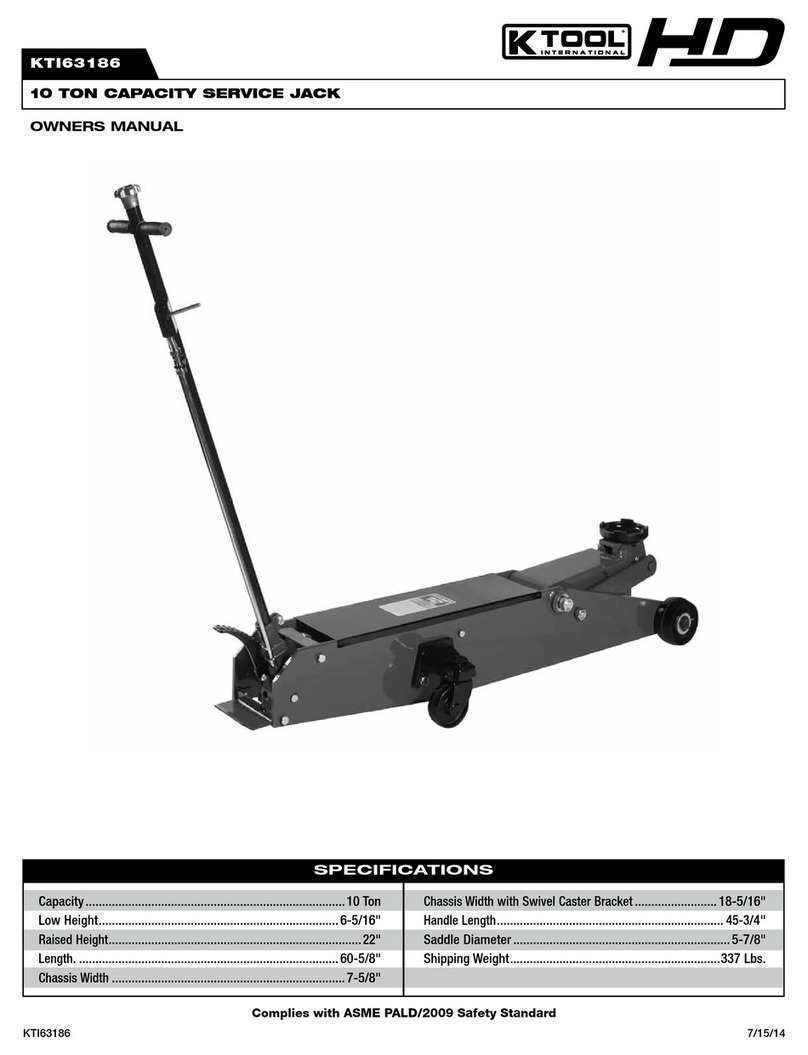 K Tool International KTI63186 owner's manual K Tool International KTI63186 owner's manual