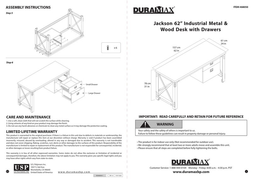 USP DURAMAX Jackson 68050 manual