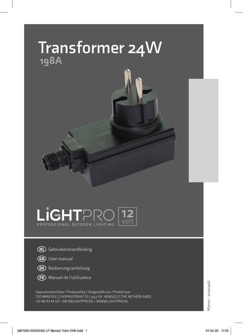 LightPro 198A user manual