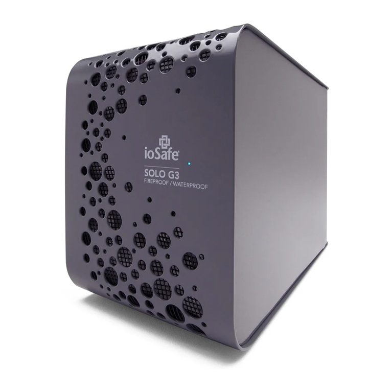ioSafe Solo G3 Quick install guide