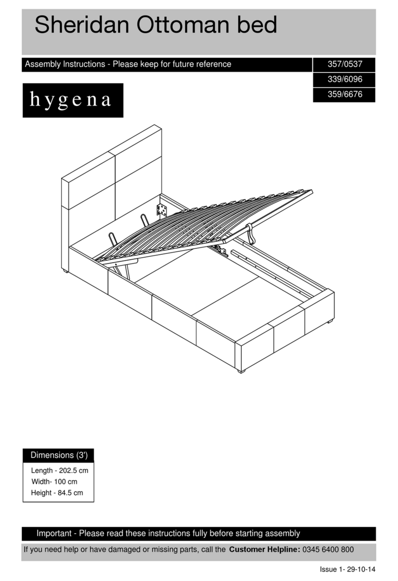 hygena 357/0537 Assembly instructions