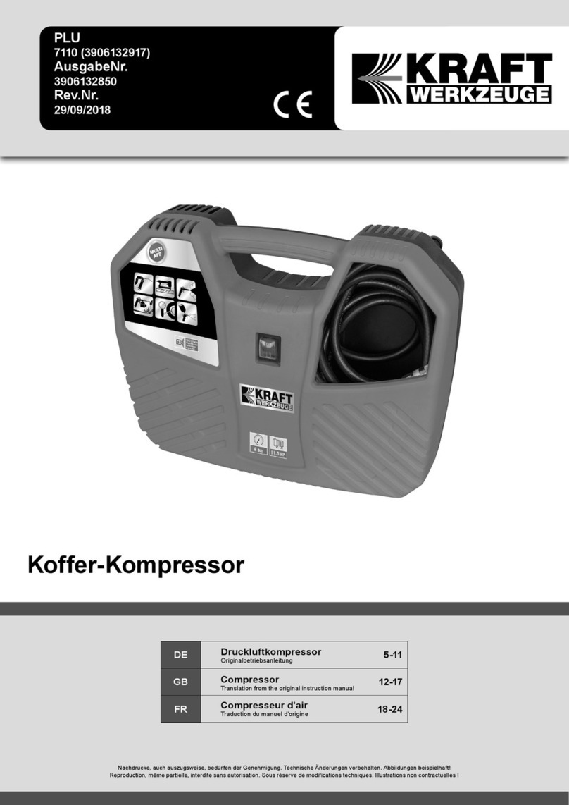 Kraft Werkzeuge PLU 7110 Assembly instructions