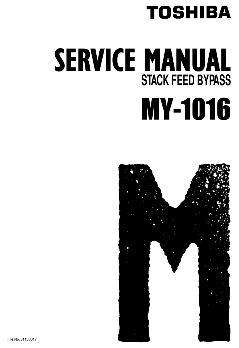 Toshiba MY-1016 User manual
