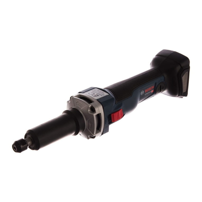 Bosch Professional GGS 18V-23 LC User manual