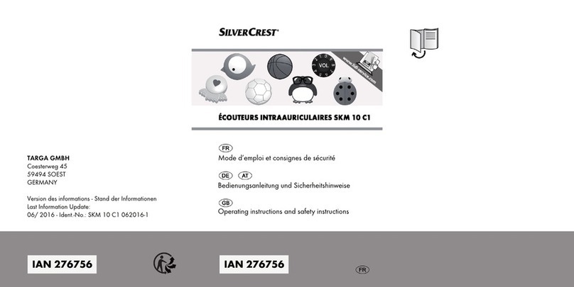 Silvercrest SKM 10 C1 user manual