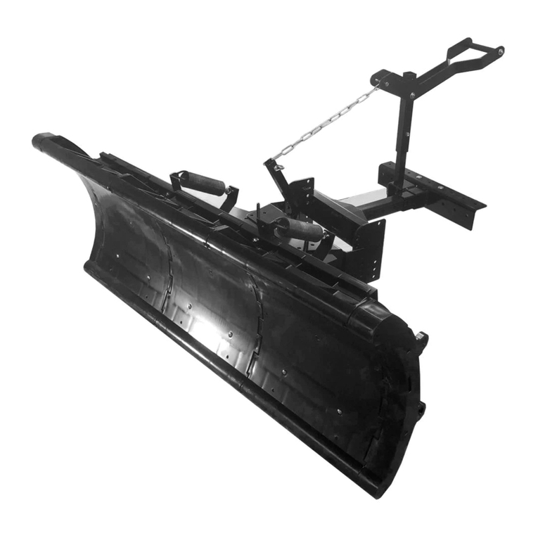 Nordic Plow ZERO TURN 49 MOUNTING KIT Mounting instructions