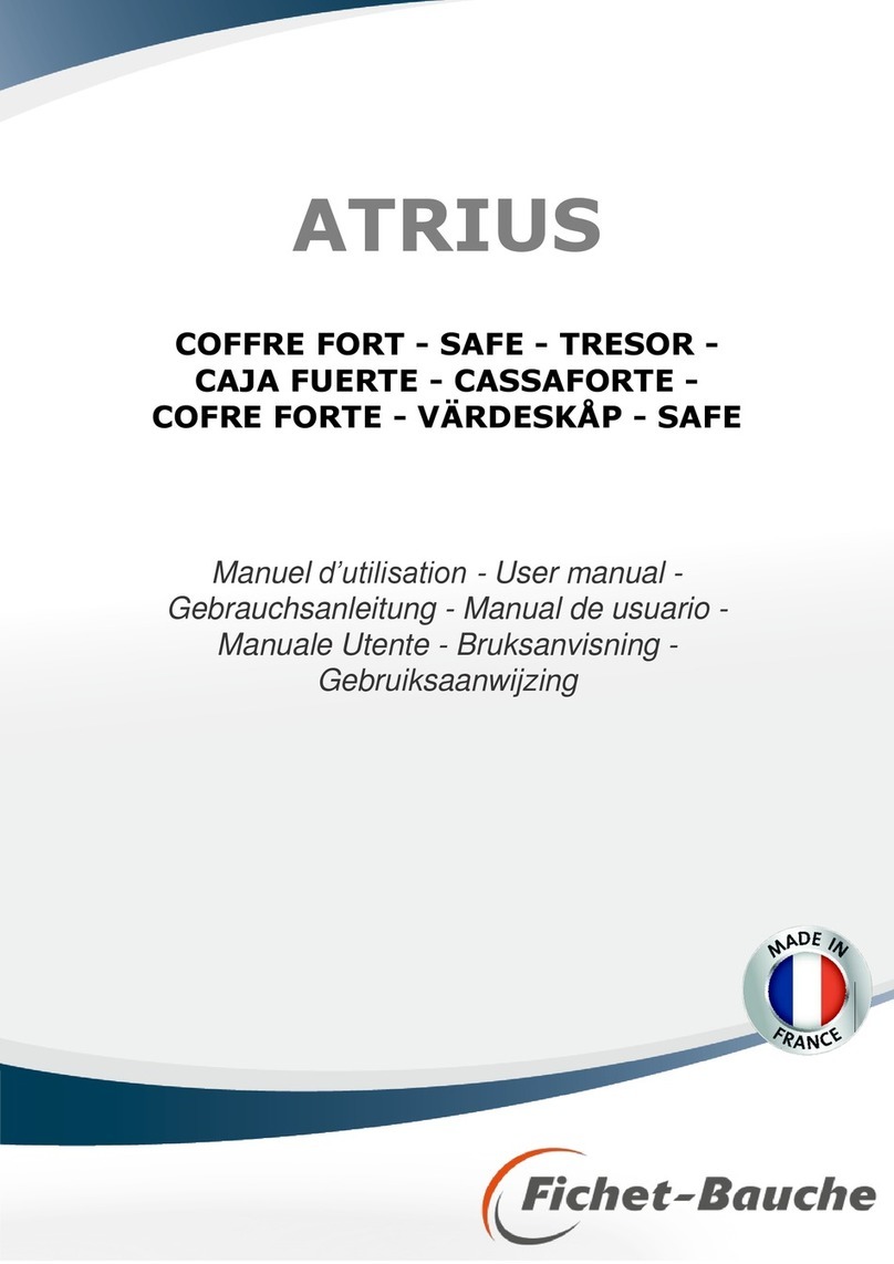 Fichet-Bauche ATRIUS user manual