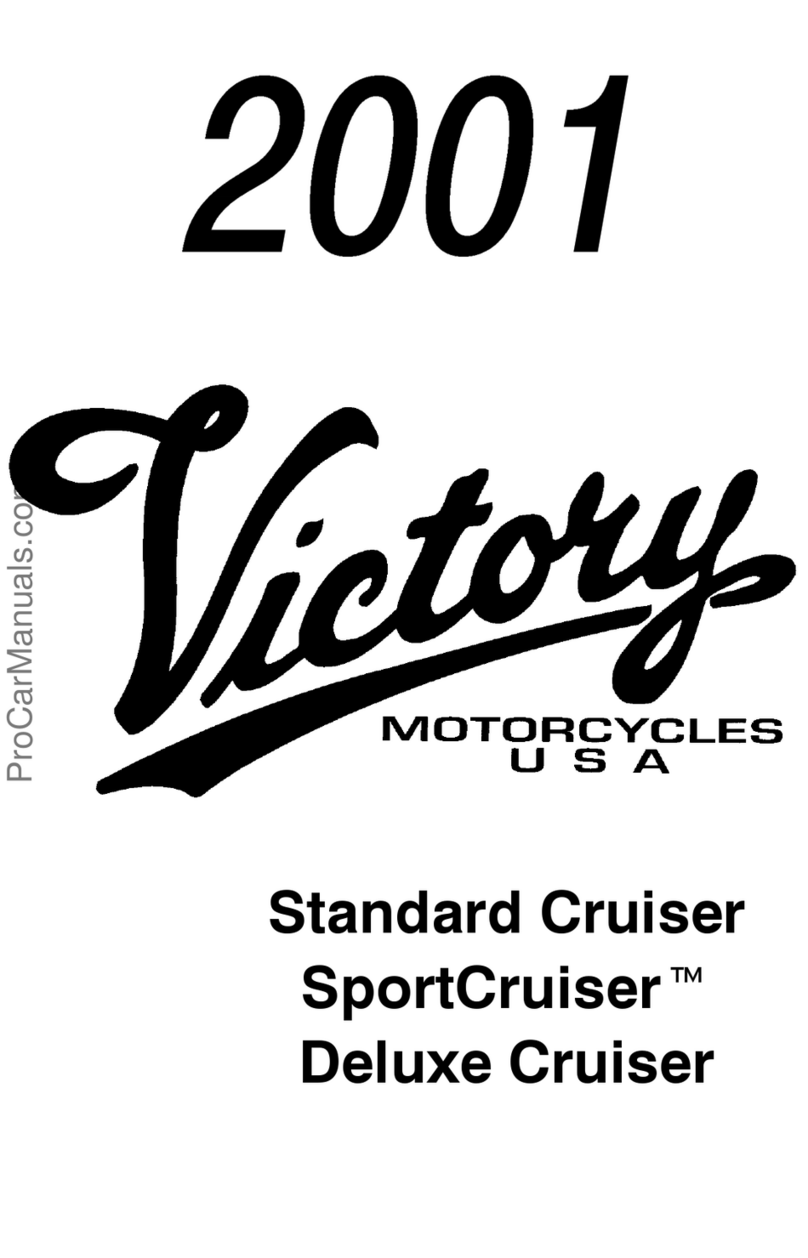 Polaris Victory Standard Cruiser 2001 manual