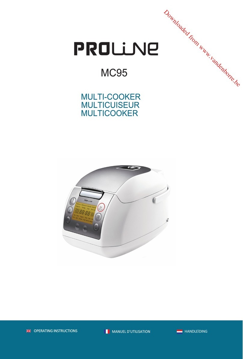 Proline MC95 User manual