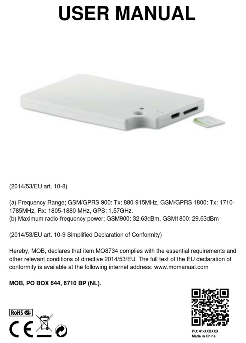 MOB MO8734 user manual