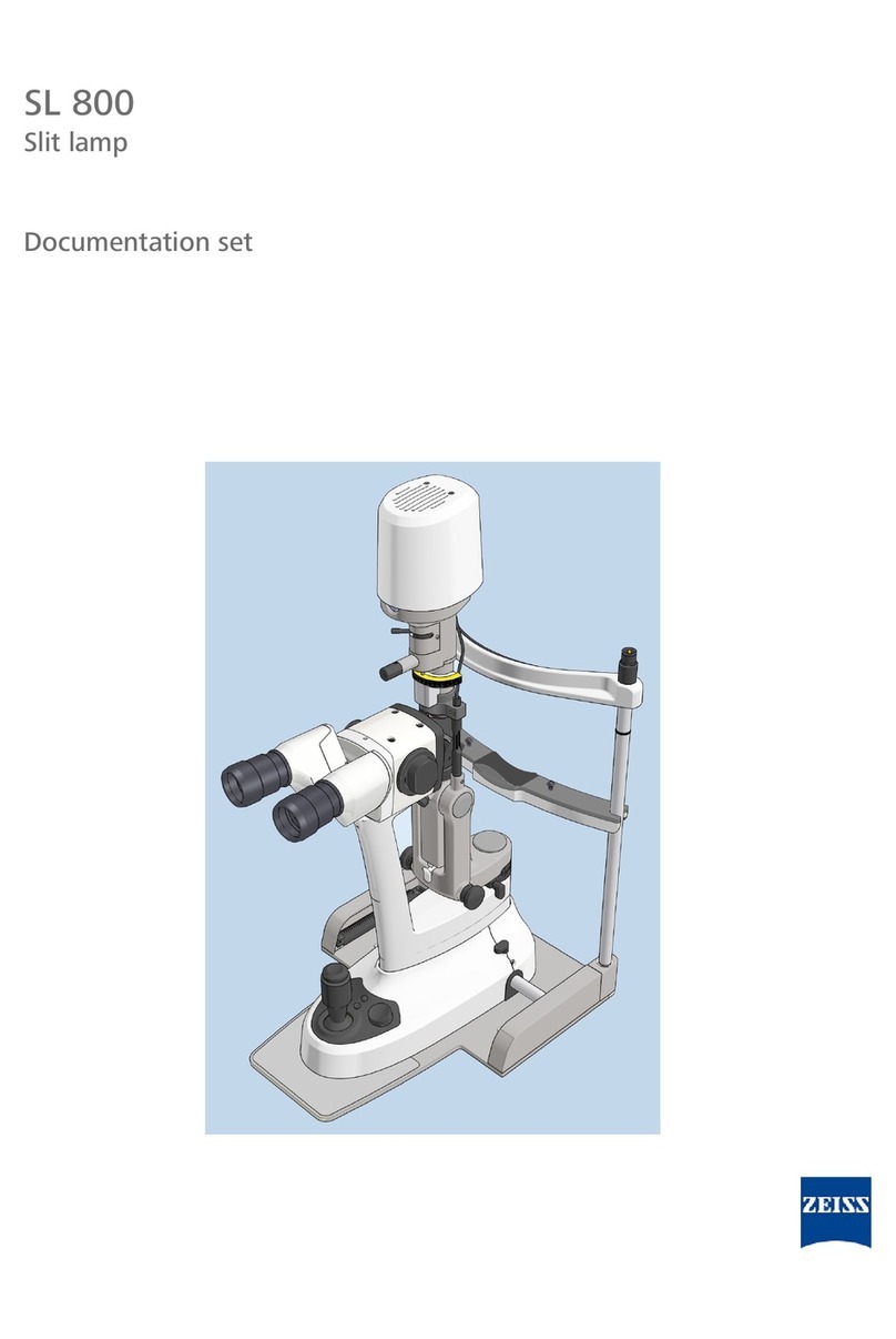 Zeiss SL 800 Operator's manual