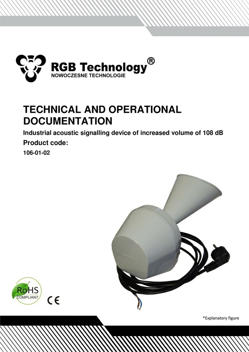 RGB Technology 106-01-02 Technical and Operational Documentation