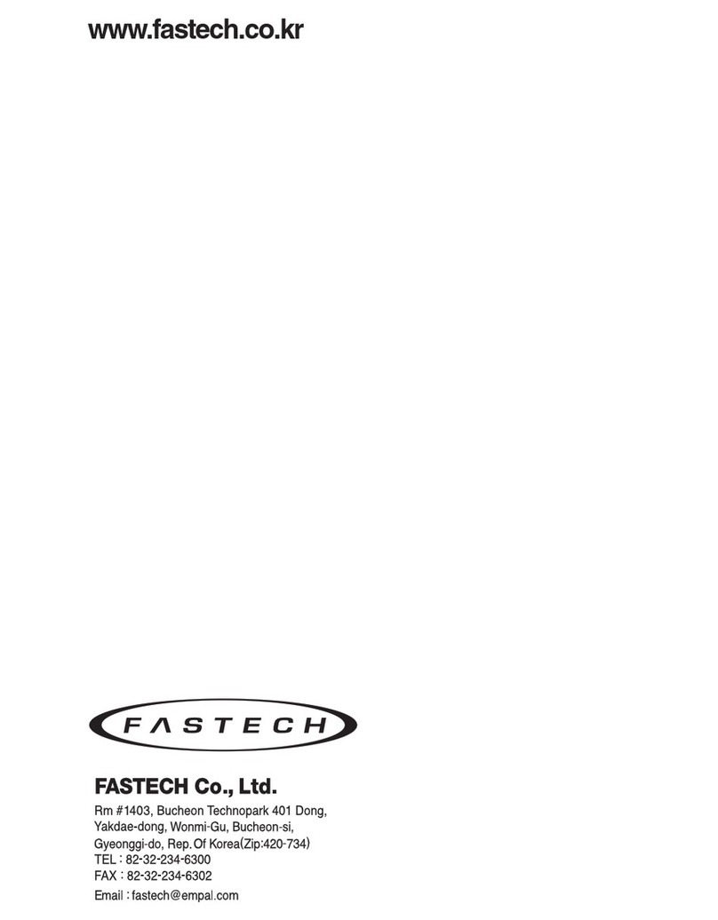 Fastech Ezi-STEP-BT-42 Series User manual