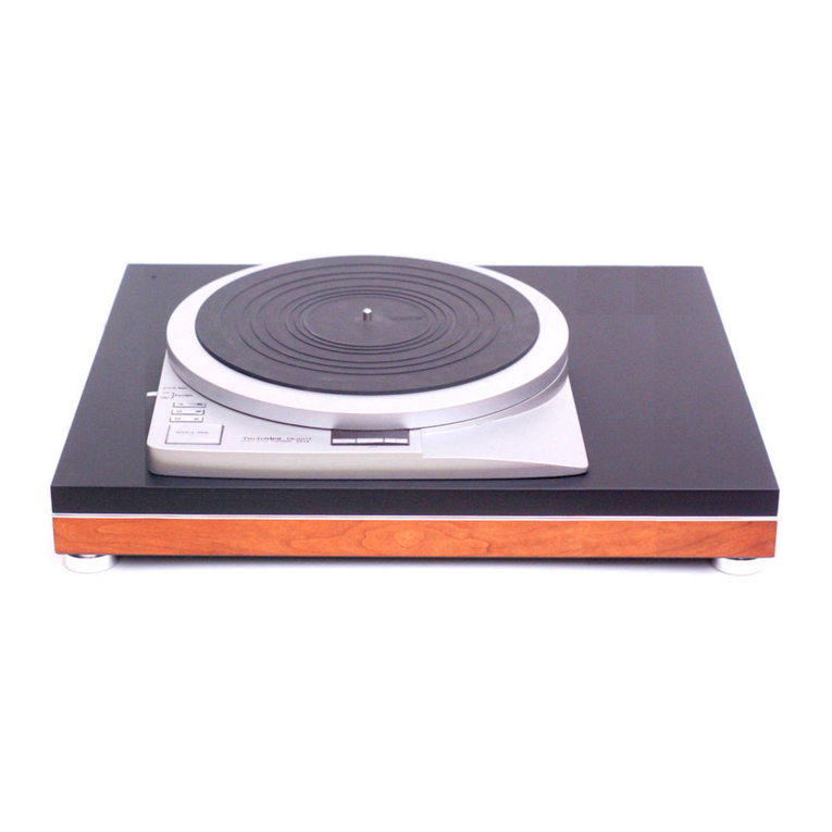 Technics SP-15 User manual Technics SP-15 User manual
