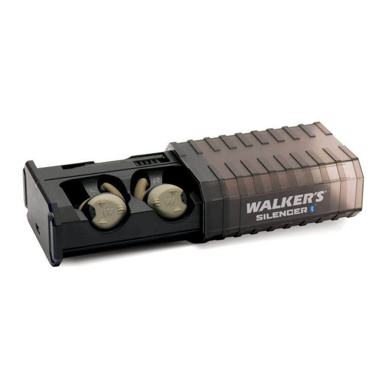 Walker's SILENCER R user manual
